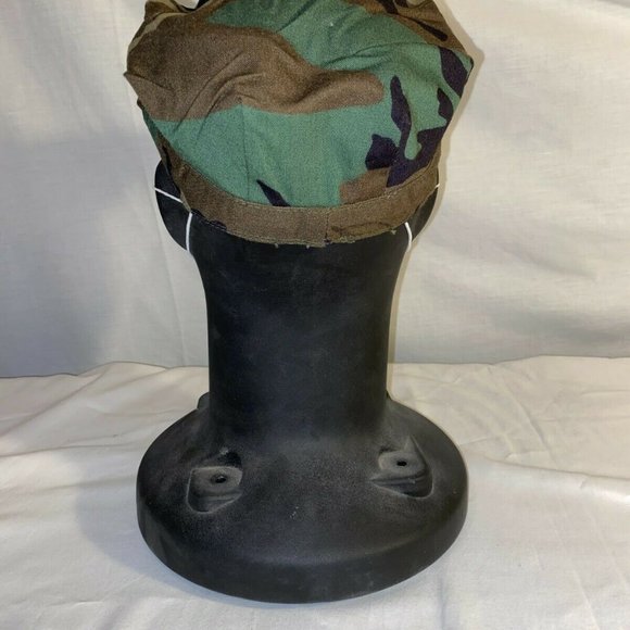 BDU WOODLAND 8 POINT UTILITY CAP VARIOUS SIZES - Picture 4 of 12